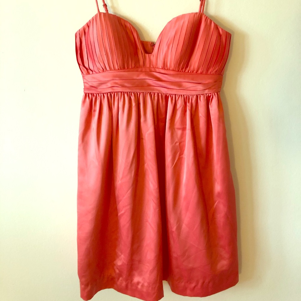 BCBG pink cocktail dress